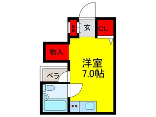 モンシャンブル【2階】の間取り