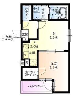 フジパレス守口日吉町【1階】の間取り