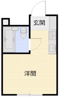 ポルシェ相模原【1階】の間取り