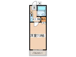 ハイツN【2階】の間取り