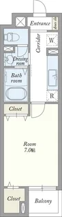 レシデンシアSK【2階】の間取り