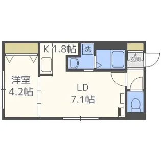 Premiere KOTONI【1階】の間取り