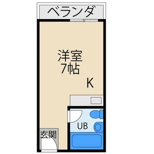 三井マンション【3階】の間取り