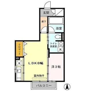 ピアヌーラ I【2階】の間取り