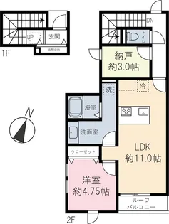 チェトラ新大塚【2階】の間取り