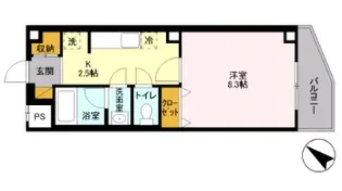 Take-5 SHONAN【3階】の間取り