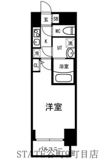 サムティ大阪グランドイーストII【8階】の間取り