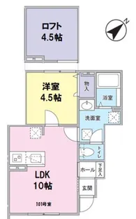 フェリーチェ新横浜【1階】の間取り
