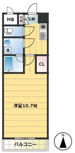 オーヴェル東葛西【2階】の間取り