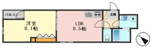 UNGRAN【4階】の間取り