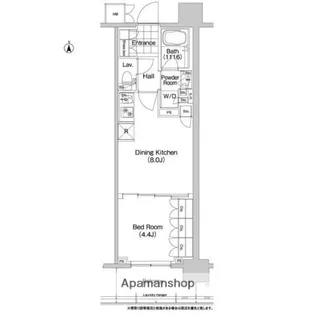 コンフォリア秋葉原EAST【3階】の間取り