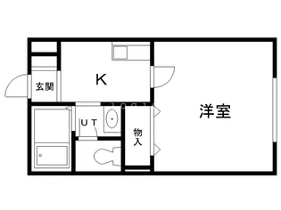 ルグランみや【2階】の間取り