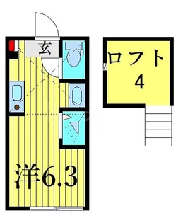 OKASIN【1階】の間取り