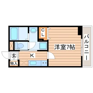 STEレジデンス【3階】の間取り