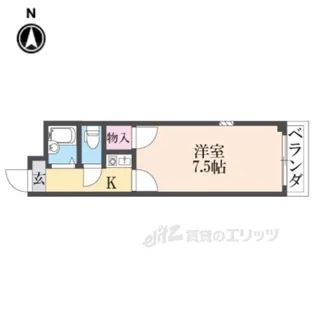 プレアール音羽【2階】の間取り