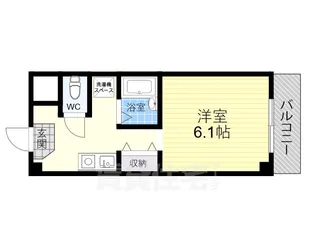 セラ玉出ウェスト【1階】の間取り