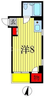 メゾン斉藤【1階】の間取り