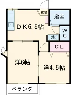 ヒルトップM【1階】の間取り