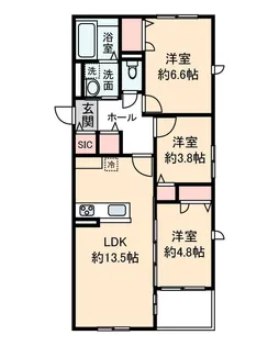 ALMA【2階】の間取り