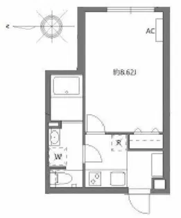 セレヌコート池袋本町【1階】の間取り