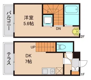 コンフォルト【1階】の間取り