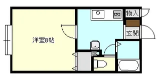 アーバンライフII【1階】の間取り