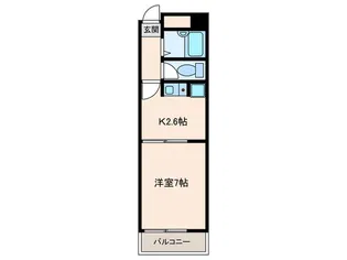 Aフラット【5階】の間取り