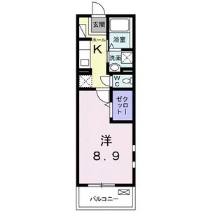 グラシオッソカツラ【3階】の間取り