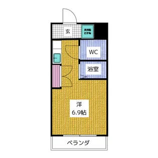 シエロビル【3階】の間取り