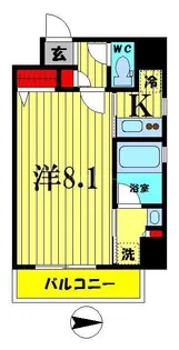 レクシード両国駅前【10階】の間取り