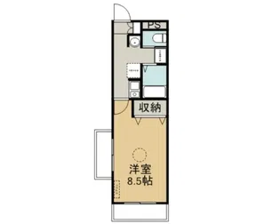 Sコート新橋【3階】の間取り