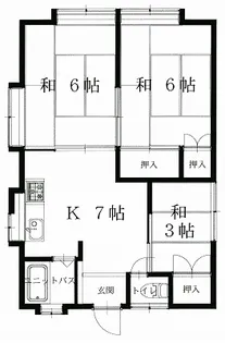 青森県十和田市西十四番町【一戸建】の間取り