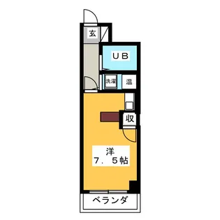 COSIビル【4階】の間取り