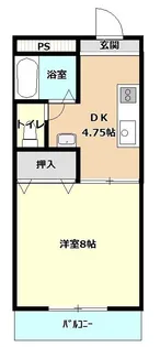 アースウェル【4階】の間取り