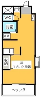 ひまわりやなべ【5階】の間取り