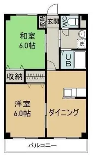 岡山県倉敷市鳥羽【マンション】の間取り