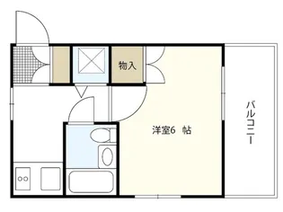 ダイアパレス平和通り【3階】の間取り