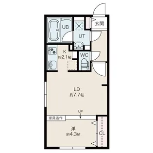 el sol【1階】の間取り