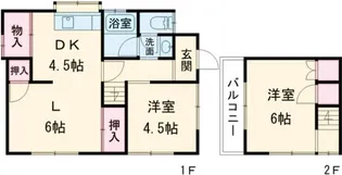 兵庫県高砂市中島1【一戸建】の間取り