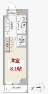 東京都大田区矢口2【マンション】の間取り