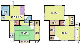 兵庫県神戸市北区北五葉6【一戸建】の間取り