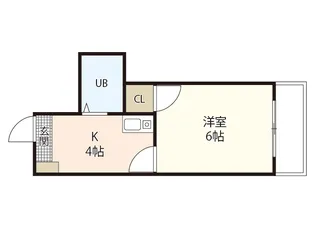 ロイヤルメゾン古江【4階】の間取り