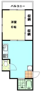 パオン荘【2階】の間取り