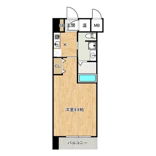 アントラ立町【2階】の間取り