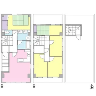 東京都八王子市北野町【一戸建】の間取り