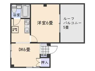マーベリーハイツ【4階】の間取り