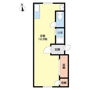セピア35A【2階】の間取り