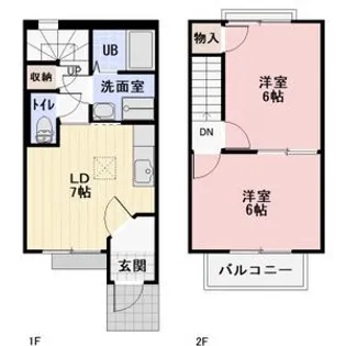 三重県四日市市日永西4【一戸建】の間取り
