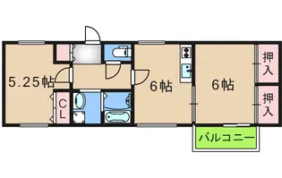 フラットコート【1階】の間取り