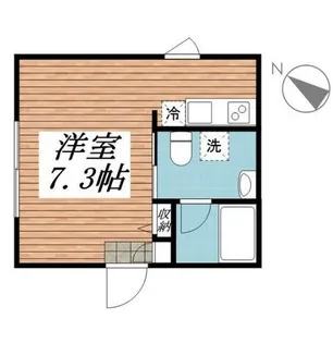 ゴールドシティ水道橋【2階】の間取り